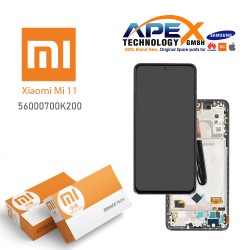 Xiaomi Mi11 ( 5G 2021 ) Display module LCD / Screen + Touch Silver 56000700K200