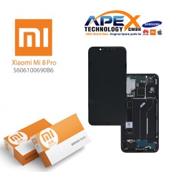 Xiaomi Mi 8 Pro Display module LCD / Screen + Touch Black 5606100690B6 / 5600050D2T00