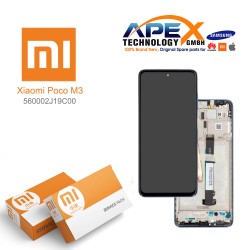 Xiaomi Poco M3 Display module LCD / Screen + Touch Black 560002J19C00