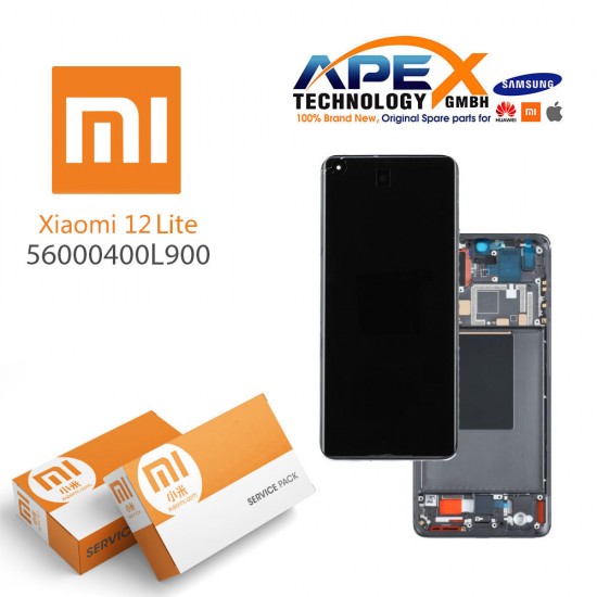 Xiaomi 12 Lite 5G (2022) PURPLE LCD Display module / Screen + Touch 56000400L900