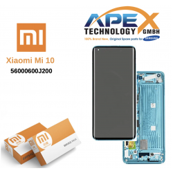 Xiaomi Mi 10 / 10 Pro 5G (S 2020) Display module LCD / Screen + Touch Green 56000600J200