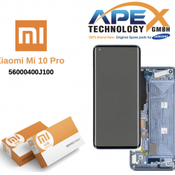 Xiaomi Mi 10 Pro / 10 5G (S J1 2020) Display module LCD / Screen + Touch Gray 56000400J100