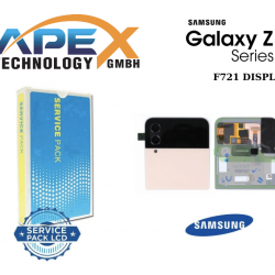 Samsung Galaxy Z Flip 4 5G 2022 (SM-F721) Pınk Gold Outer Display module LCD / Screen + Touch GH97-27947C 