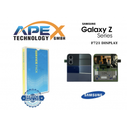 Samsung Galaxy Z Flip 4 5G 2022 (SM-F721) Navy Outer Display module LCD / Screen + Touch GH97-27947E